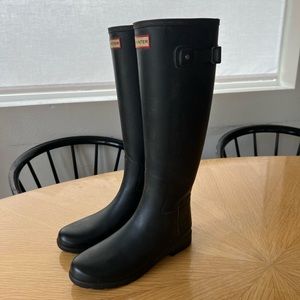 Hunter Black Women's Winter & Rain Boots